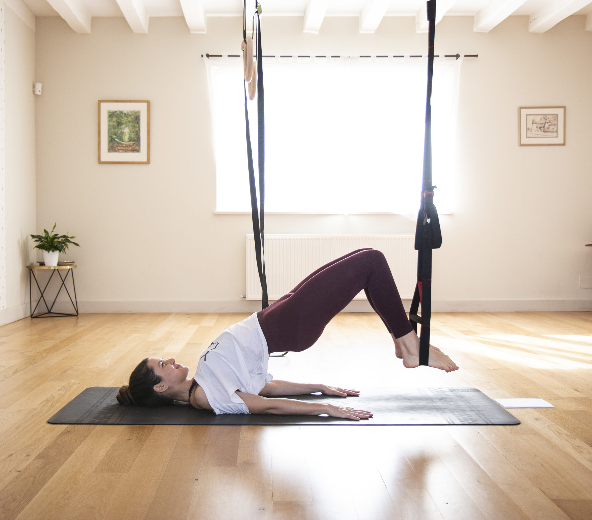 Séance avec sangles TRX - fessiers