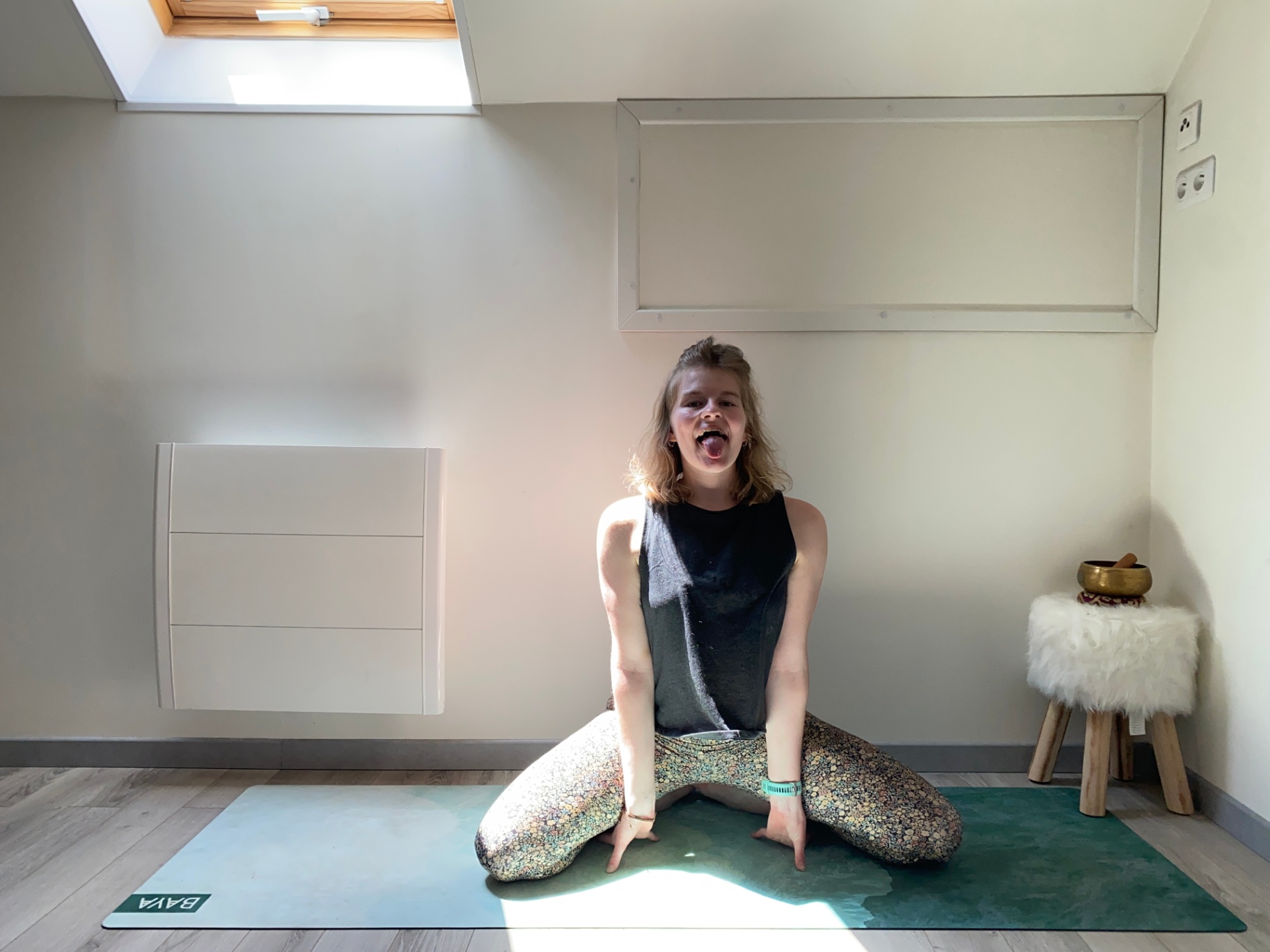 Yoga doux - Chakra de la gorge - Adapté prénatal