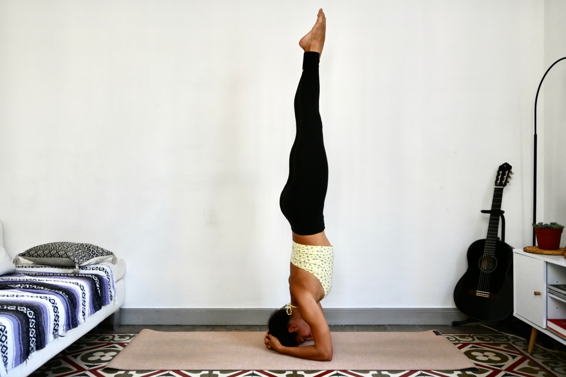 Vinyasa vers Sirsasana