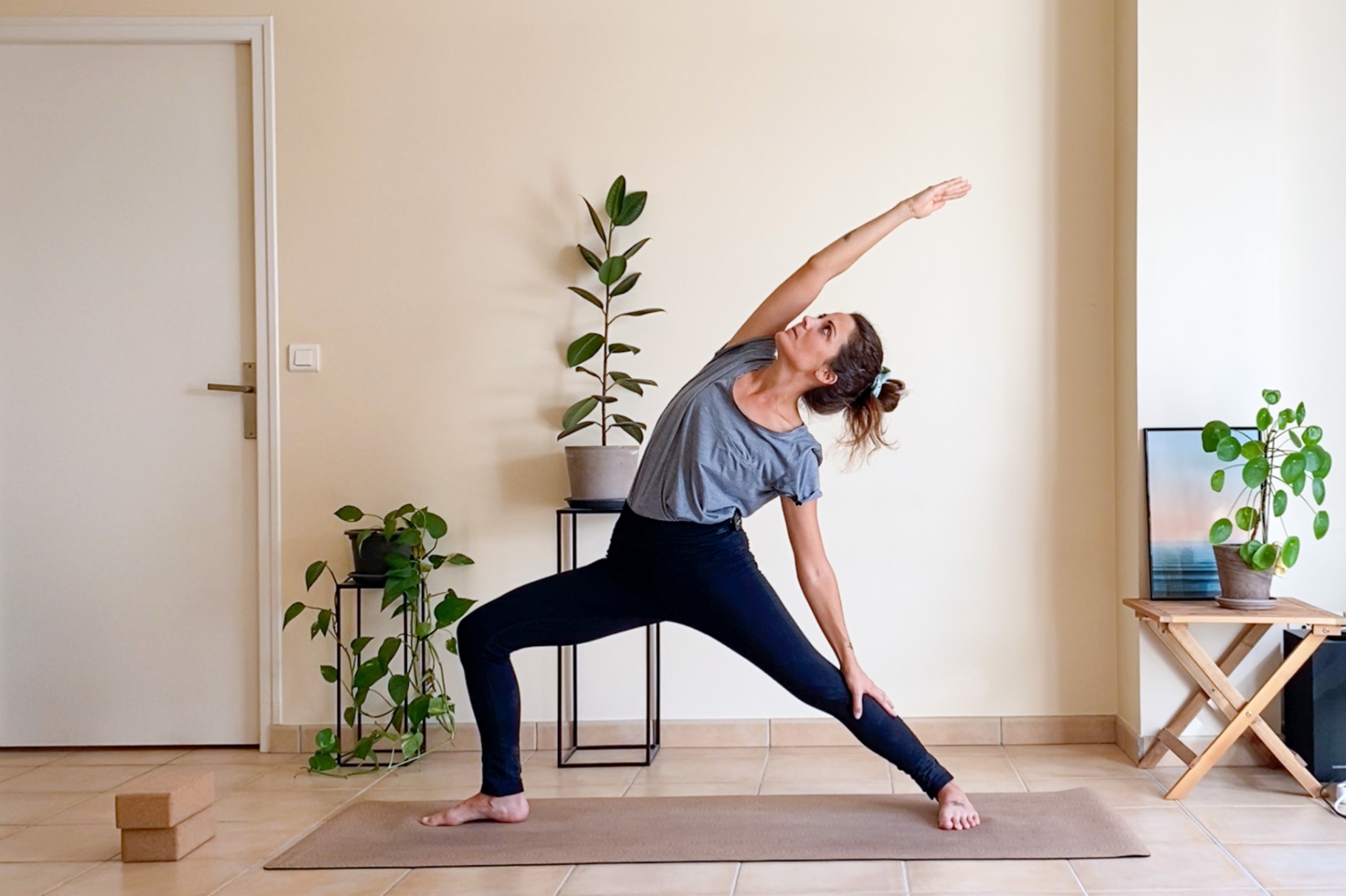 Vinyasa flow - étirement du dos