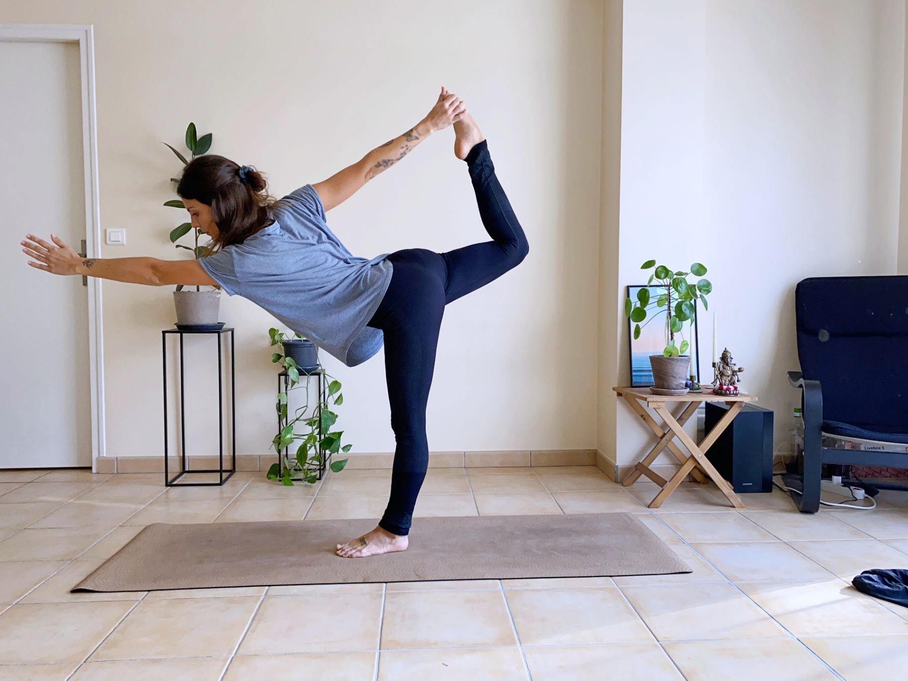 Flow vers Natarajasana