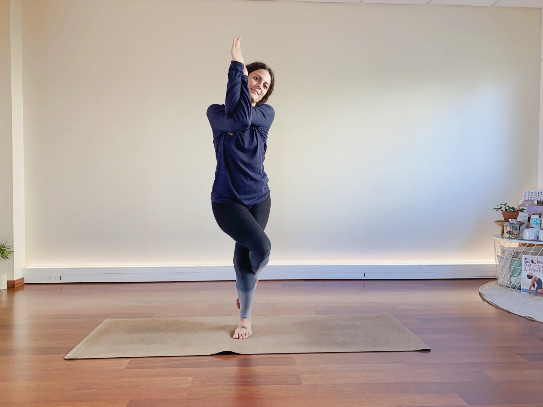 Hatha vers Garudasana