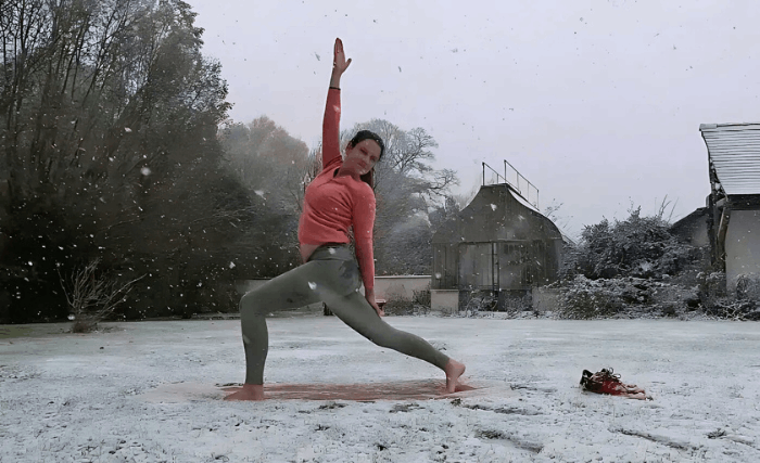 Yoga 10 minutes pour se réchauffer 